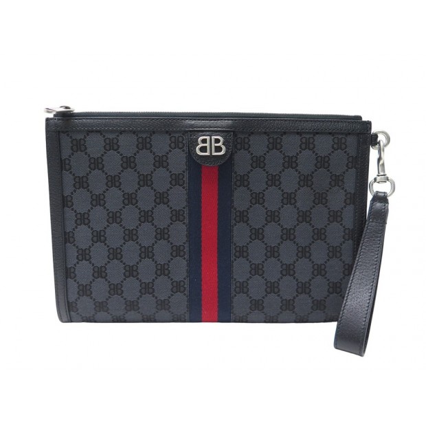 NEUF POCHETTE IPAD BALENCIAGA x GUCCI THE HACKER PROJECT 680382 TOILE JACQUARD