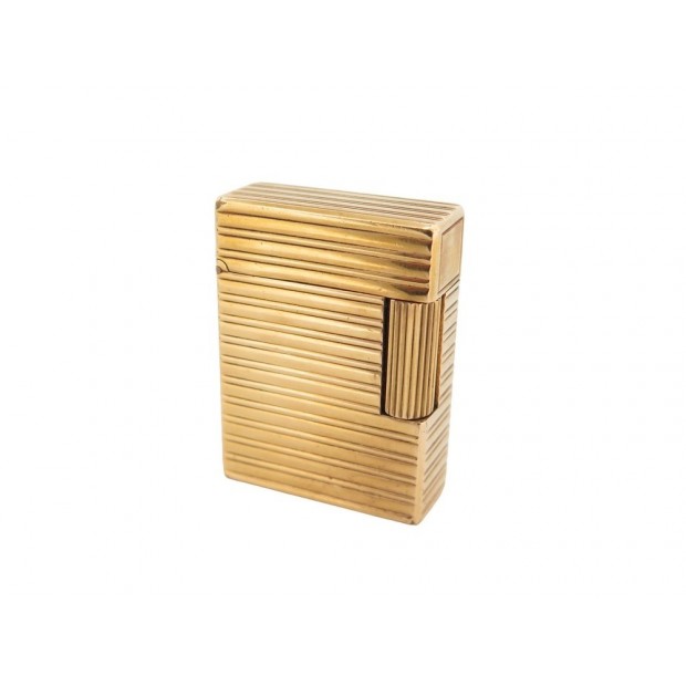 VINTAGE BRIQUET ST DUPONT BERTON 13225 EN PLAQUE OR GOLDEN PLATED LIGHTER 850€