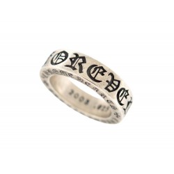 BAGUE CHROME HEARTS SPACER FOREVER ARGENT MASSIF 925 TAILLE 58 SILVER RING 529€