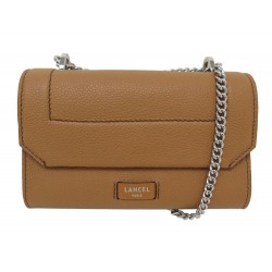 NEUF SAC A MAIN LANCEL NINON XS A10638 EN CUIR GRAINE BANDOULIERE HAND BAG 380€