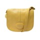 NEUF SAC A MAIN LONGCHAMP EN CUIR GRAINE JAUNE BANDOULIERE HAND BAG PURSE 450€