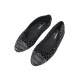 CHAUSSURES CHANEL BALLERINES LOGO CC G02819 41.5 EN TWEED BICOLORE SHOES 1150€