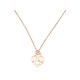 NEUF COLLIER POIRAY COEUR ENTRELACE MM CHAINE FORCAT OR ROSE 18K NECKLACE 2880€