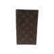 VINTAGE PORTEFEUILLE LOUIS VUITTON EN TOILE MONOGRAM PORTE CARTES PAPIERS WALLET