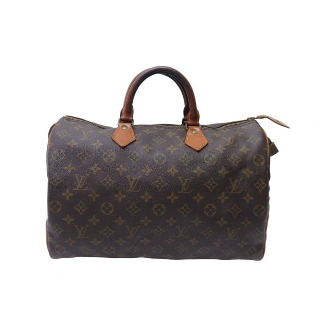 VINTAGE SAC A MAIN LOUIS VUITTON SPEEDY 35 TOILE MONOGRAM M41108 HANDBAG 1400€