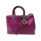 SAC A MAIN CHRISTIAN DIOR DIORISSIMO L CUIR FUSHIA CABAS BANDOULIERE PURSE 3400€