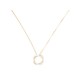 NEUF COLLIER PENDENTIF POIRAY TRESSE PM 351120 DIAMANTS OR 18K CHAINE 9K 1880€