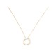 NEUF COLLIER PENDENTIF POIRAY TRESSE PM 351120 DIAMANTS OR 18K CHAINE 9K 1880€