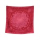 FOULARD HERMES LES JARDIN DES METAMORPHOSES SOIE FUSHIA CXARRE 90 SCARF 495€