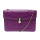 SAC A MAIN BULGARI SERPENTI FOREVER MM EN CUIR VIOLET BANDOULIERE PURSE 3400€