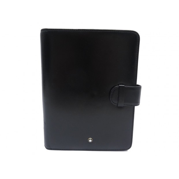 PORTE AGENDA MONTBLANC ORGANISEUR MEISTERSTUCK CUIR NOIR BLACK DIARY COVER 495€