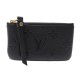 NEUF PORTE CLE LOUIS VUITTON POCHETTE CLES MONOGRAM EMPREINTE KEY HOLDER 330€