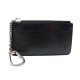 PORTE CLE LOUIS VUITTON POCHETTE CLES CUIR EPI LEATHER WALLET KEY HOLDER 330€