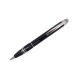 STYLO BILLE MONTBLANC STARWALKER PLATINIUM RESINE NOIRE 25606 BALLPOINT PEN 520€