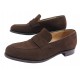 NEUF CHAUSSURES CHURCH'S NETTON 450 8F 42 MOCASSINS EN DAIM MARRON LOAFERS 850€