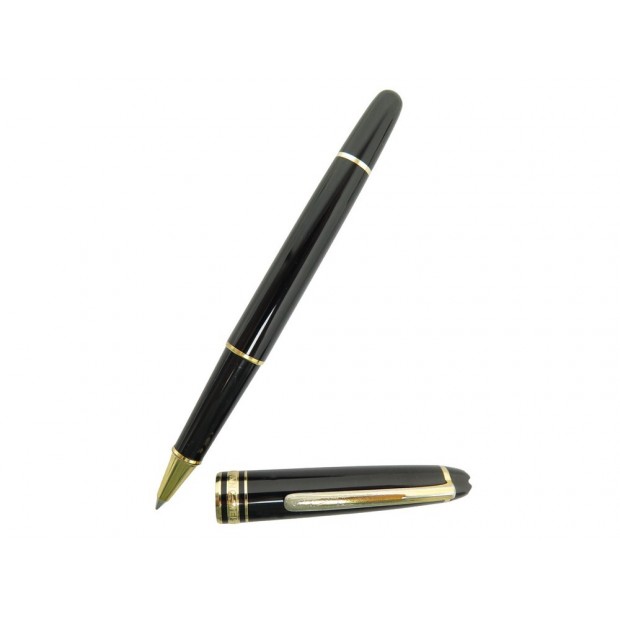 STYLO MONTBLANC MEISTERSTUCK CLASSIQUE DORE MB12890 ROLLERBALL RESINE PEN 495€