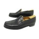 CHAUSSURES JM WESTON 180 MOCASSINS 11C 44 FIN CUIR NOIR EMBAUCHOIRS SHOES 880€