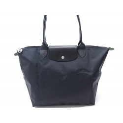 NEUF SAC A MAIN LONGCHAMP LE PLIAGE GREEN L CABAS L1899919001 NOIR HAND BAG 125€