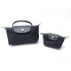 NEUF LOT LONGCHAMP TROUSSE COSMETIQUES PORTE MONNAIE LE PLIAGE CLUTCH SET 145€