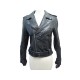 NEUF BLOUSON RALPH LAUREN PERFECTO BIKER 211753241001 XS 34 CUIR JACKET 1100€