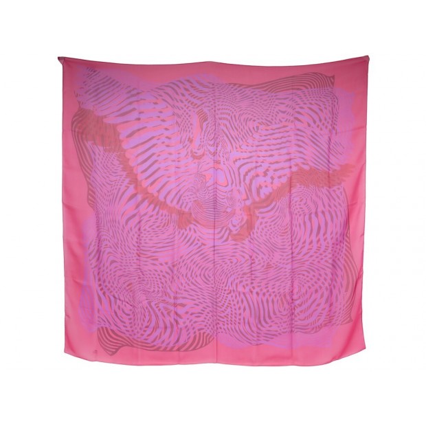 FOULARD HERMES ONDE DE CHIC CARRE GEANT 140 MOUSSELINE DE SOIE SILK SCARF 975€