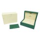 BOITE DE MONTRE ROLEX 39139.02 OYSTER M PERPETUAL DATEJUST CUIR VERT WATCH BOX