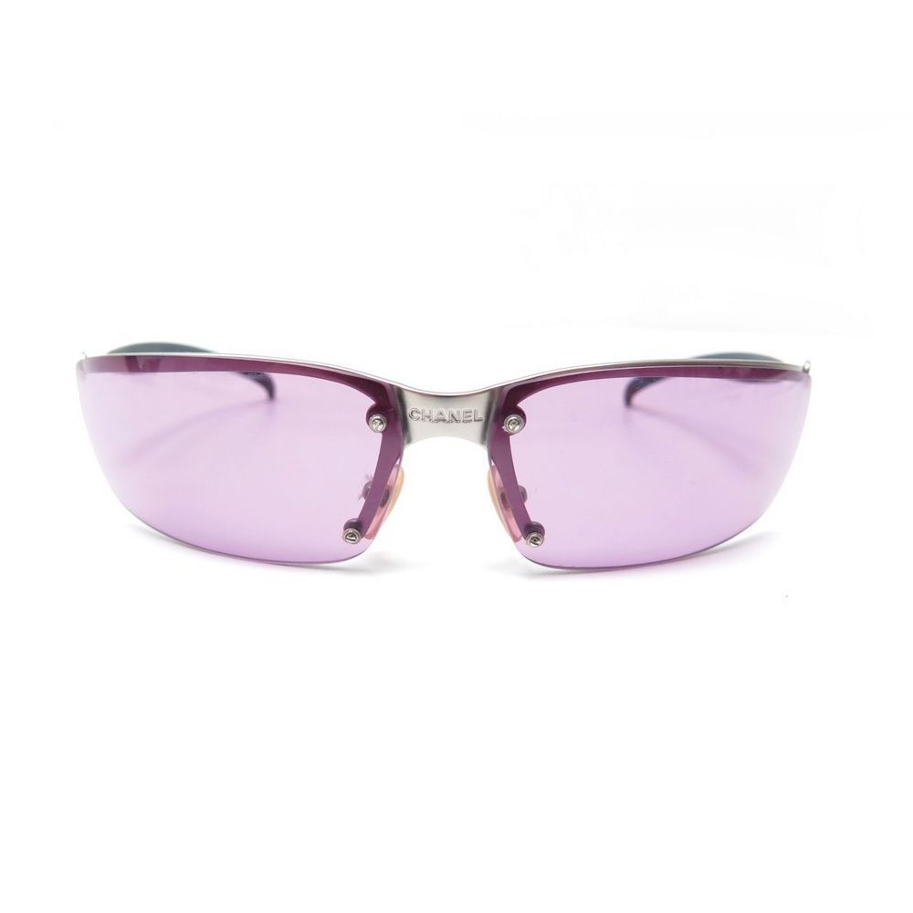 lunettes de soleil chanel 4008 en metal verres rose