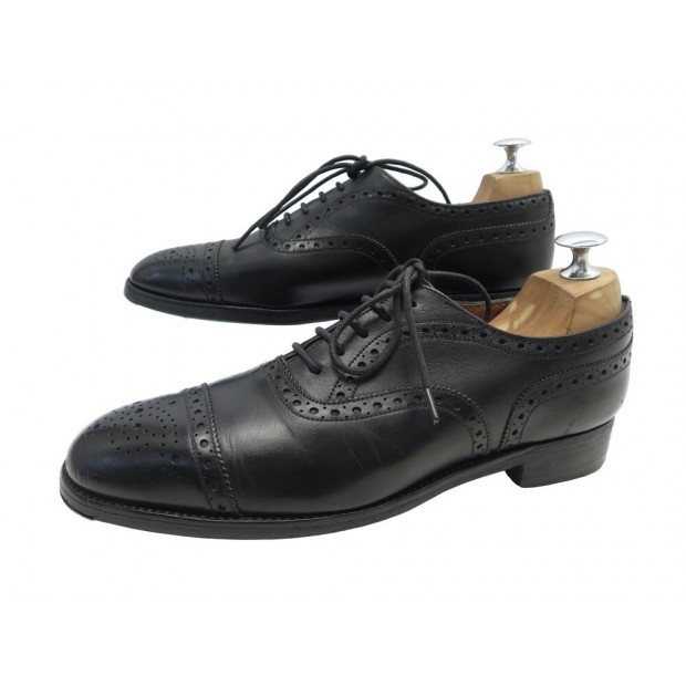 CHAUSSURES JM WESTON 310 RICHELIEU BOUT FLEURI 6D 40 FIN 39.5 CUIR SHOES 890€