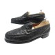 CHAUSSURES JM WESTON MOCASSINS 180 8E 42 LARGE 42.5 CUIR AUTRUCHE LOAFERS 2200€