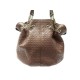 NEUF SAC A MAIN TOD'S SEAU CUIR EMBOSSE VERNIS LEATHER NEW HAND BAG PURSE 1700€