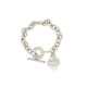 BRACELET TIFFANY & CO PLAQUE COEUR PLEASE RETURN TO 19 CM ARGENT 925 BANGLE 750€