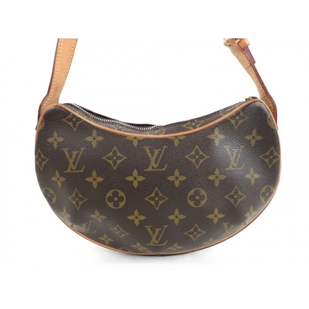 NEUF SAC A MAIN LOUIS VUITTON CROISSANT PM TOILE MONOGRAM LV HAND BAG PURSE 560€