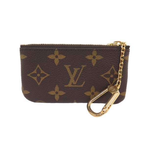 NEUF PORTE CLE LOUIS VUITTON POCHETTE CLES TOILE MONOGRAM M62650 KEY HOLDER 260€