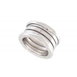 NEUF BAGUE BULGARI B.ZERO1 323557 T50 EN OR BLANC 18K 10GR WHITE GOLD RING 3700€