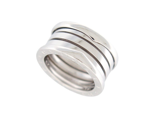  bague bulgari b.zero1 323557 t50 en or blanc 18k