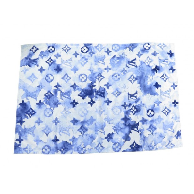 SERVIETTE DE PLAGE LOUIS VUITTON MONOGRAM WATERCOLOR R96068 DRAP DE BAIN 555€