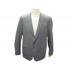 NEUF VESTE LOUIS VUITTON BLAZER EN LAINE GRISE XL 56 GREY JACKET VEST 2500€