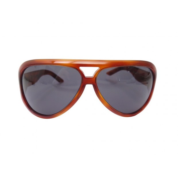 LUNETTES DE SOLEIL CHRISTIAN DIOR AVIADIOR 056BN EN RESINE MARRON SUNGLASSE 500€