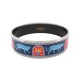 BRACELET HERMES IMPRIME LEOPARD TAILLE 22 CM EMAIL BLEU ENAMEL BANGLE 550€