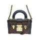 NEUF SAC A MAIN LOUIS VUITTON PETITE MALLE CAPITALE TOILE MONOGRAM M46755 6450€