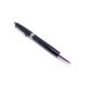 NEUF STYLO BILLE MONTBLANC MEISTERSTUCK CLASSIQUE PLATINE RESINE NOIR PEN 370€