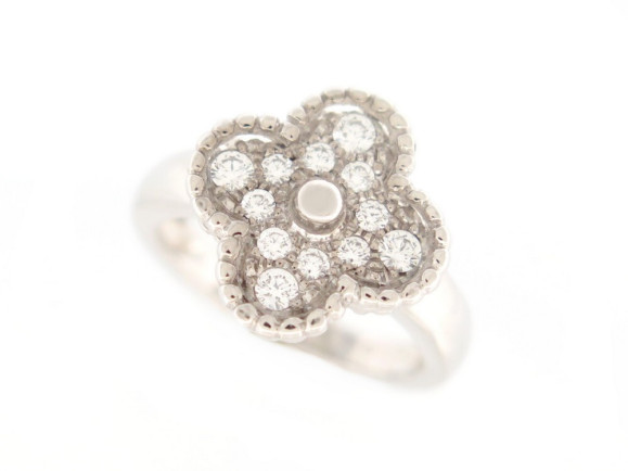 bague van cleef arpels alhambra 52 or