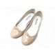 CHAUSSURES REPETTO CAMILLE V511V-276 38.5 BALLERINES CUIR VERNI BEIGE NUDE 215€