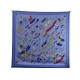 FOULARD HERMES RACONTE MOI LE CHEVAL D. RYBALTCHENKO CARRE 90CM SOIE SCARF 495€