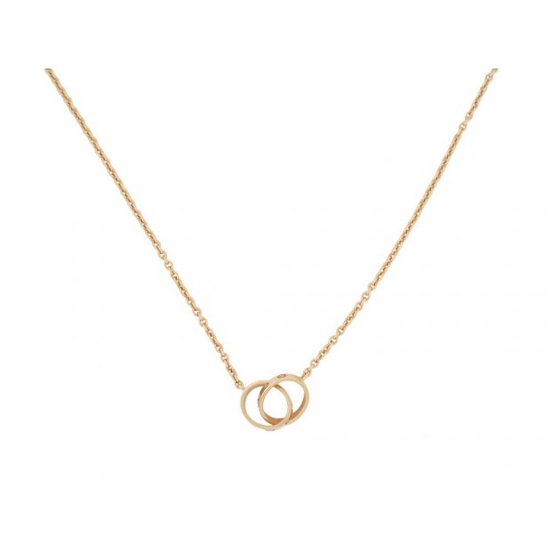 NEUF COLLIER CARTIER LOVE CRB7212400 43CM OR JAUNE 18K ECRIN GOLD NECKLACE 2740€