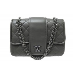 NEUF SAC A MAIN CHANEL ELEMENTARY CHIC CUIR MATELASSE BANDOULIERE HANDBAG 6000€