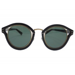 NEUF LUNETTES DE SOLEIL DIOR ELLIPTIC FU285 PLASTIQUE NOIR NEW SUNGLASSES 530€