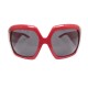 LUNETTES DE SOLEIL CHRISTIAN DIOR DIORISSIMA 1 9ZUE5 CARRE ROUGE SUNGLASSES 290€