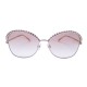 NEUF LUNETTES DE SOLEIL CHANEL PERLES 4246-H EN METAL ROSE BOITE SUNGLASSES 500€