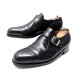 CHAUSSURES JM WESTON 531 7.5E 41.5 MOCASSINS A BOUCLE EN CUIR NOIR SHOES 920€